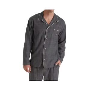 NWT Polo Ralph‎ Lauren Long Sleeve Cotton Flannel Button Up Sleep Shirt Size XL